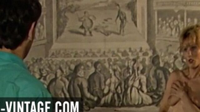 XXX-Vintage प्रस्तुत करता है पक्षी का प्राकृतिक स्तन अश्लील