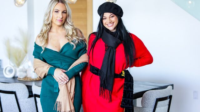 Mona Azar और Bunny Madison में मौखिक दृश्य Mom Swap द्वारा