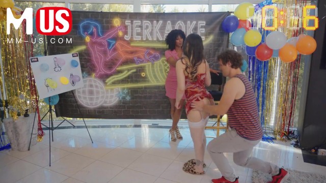 Handjob Pornofilm mit bemerkenswerter Misty Stone von Jerkaoke