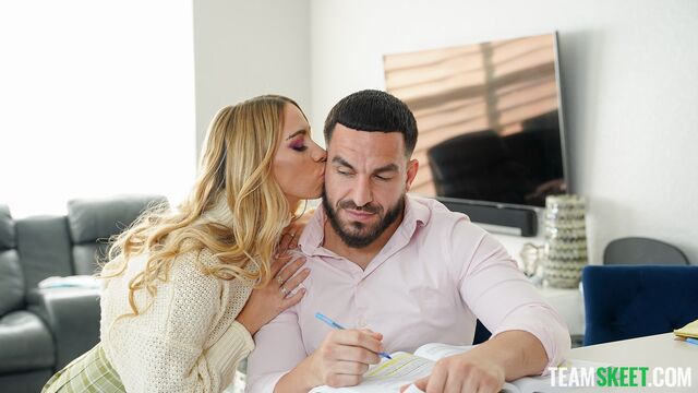 Small tits trailer with stunning Khloe Kapri from Teen Pies