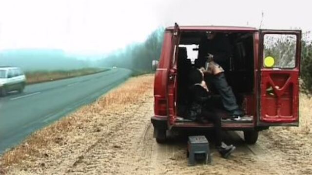 Princess's outdoors porn by Fuck On Street