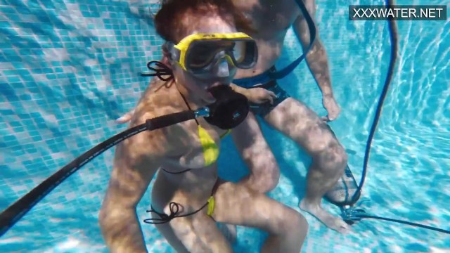 Sensual Polina - mouth fuck xxx - Underwater Show