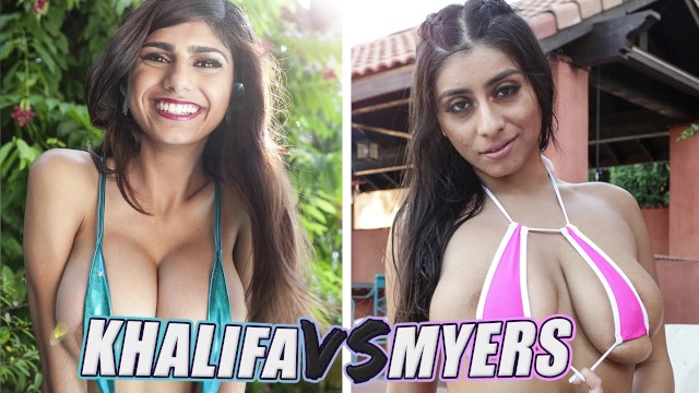 Vídeo de culo grande protagonizado por la depravada Mia Khalifa y Violet Myers