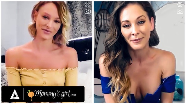 Bouncy Cherie Deville and Emma Hix's mommysgirl dirt