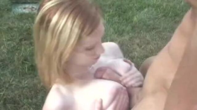 Stylish fancy bit's cumshot scene