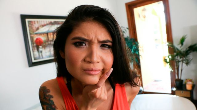 Doggystyle scene with erotic Brenna Sparks from She's New