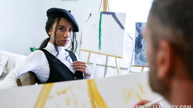 Sesso culo grande con raffinata Ameena e Myra