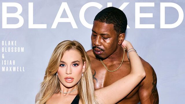 Oiled sex with delicious Blake Blossom from Blacked.Com