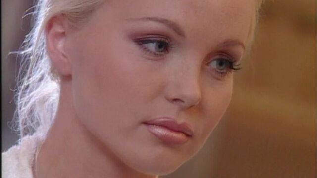 Lusty Silvia Saint's straight hair movie