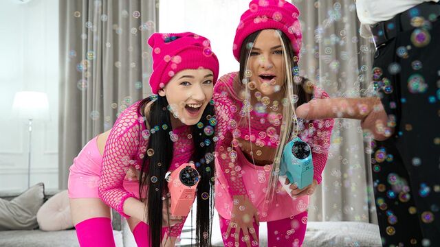 Cowgirl video with sassy Emily First and Britney Dutch from OnlyTarts