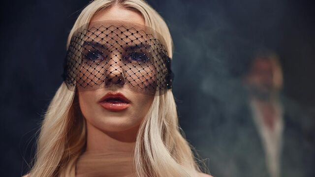 Romantische Vic Marie in Seitenfick Film