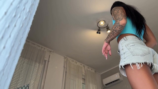 Lovebird's nude try on haul sex by Leons TV