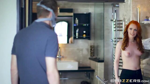 Hot Ella Hughes at cowgirl scene