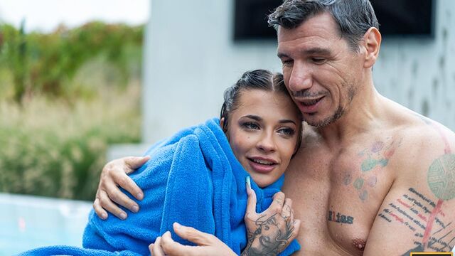 Chloe Heart's brunette sex by Daddy4k