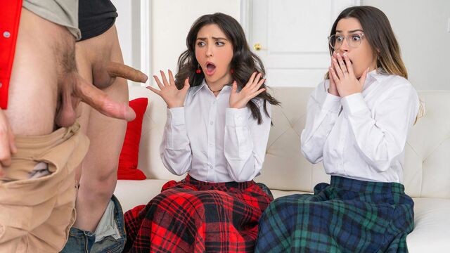 Séquence gros seins de l'incroyable Angel et Evie 