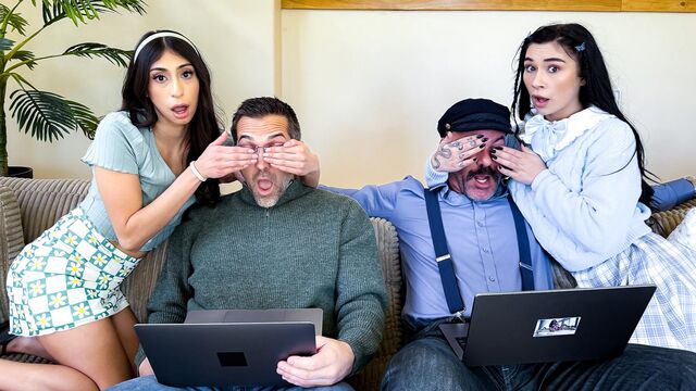 Vidéo seins de taille moyenne de la gracile Sona et Delilah 