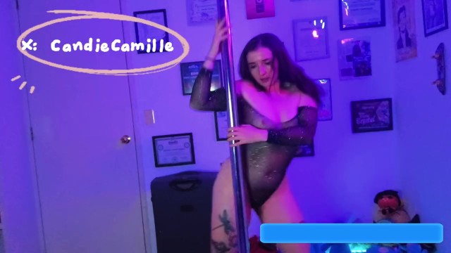 Assista sexo da elegante Candy Camille