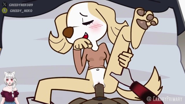 Elite greedyneko's uncensored in cartoon scene