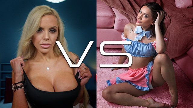 Clip de bronceado protagonizado por la alegre Nina Elle y Sera Ryder