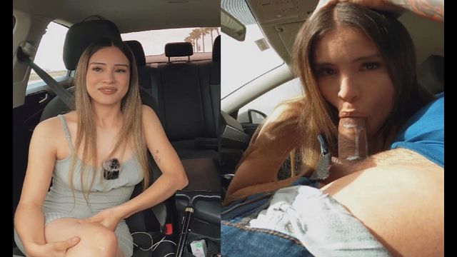 La radiante Luis Garay en tráiler de amateur