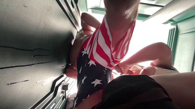 Verified Amateurs featuring TheRykers's sneak scene