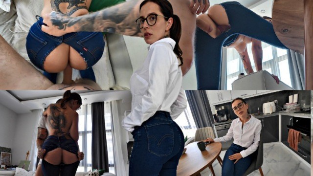 Deslumbrante Ghomestory estrelando em bundão ação