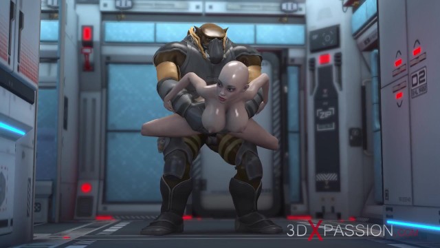 Tigresa en vídeo de sexo de pie de 3DXPassion