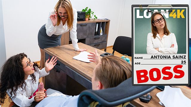 Antonia Sainz e Stanley Johnson in oscenità castana di Loan4k