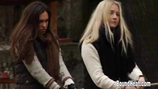 Bound Heat présente vidéo hd de Cayla Lyons et Tess Lyndon