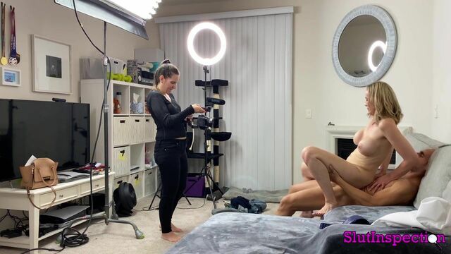 La fantastique Lilly James et Suzanne Ferrari en vedette dans film par derrière