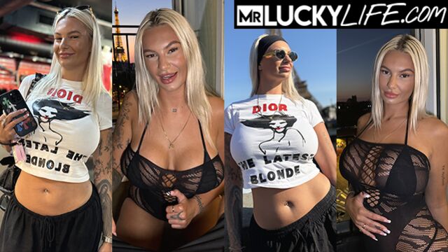 Cameron Cohen dans sexe lingerie de Mr Lucky Life