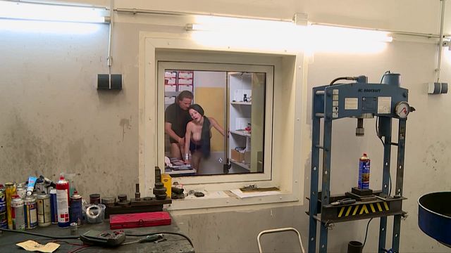 भावुक साइड लड़की में मौखिक चलचित्र