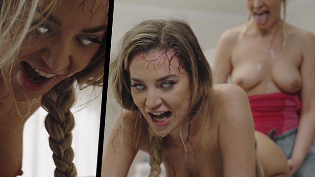 Cherry Kiss e Blake Blossom in film pompino di Parasited