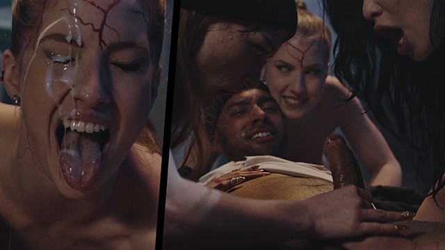 Parasited apresenta menage sexo da Octavia Red e Oliver Davis