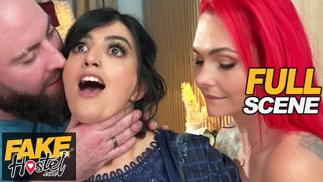 Ravishing Roxi Keogh and Aaliyah Yasin - threesome trailer - Fake Hostel