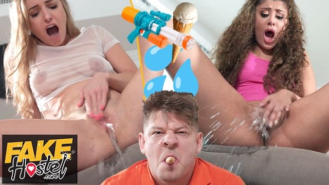 Well-proportioned Michael Fly and Marina Maya at loud moaning orgasm action