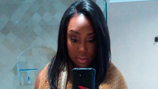 Lisa Tiffian में सीधे बाल क्लिप Brown Bunnies द्वारा