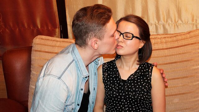 Casual Teen Sex featuring Rita Jalace's blowjob porn