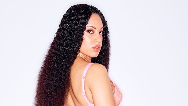 Curly hair trailer with unapproachable Diamond Banks from Tushy Raw