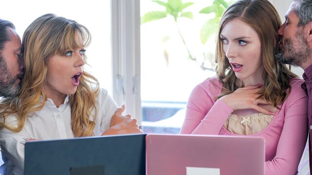 Incomparable River Lynn and Celestina Blooms - big cock scene - Daughter Swap