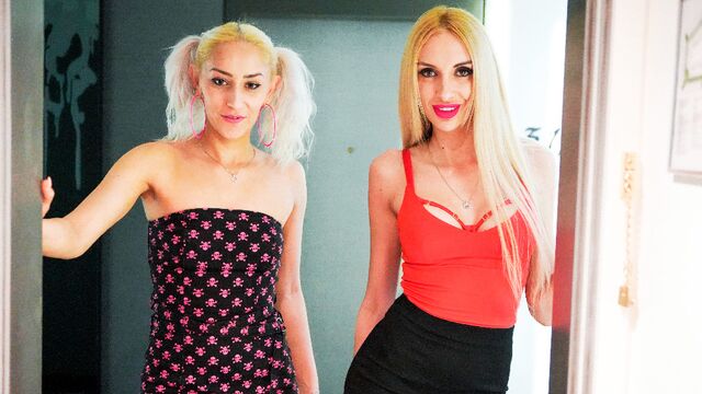 Guarda riprese di vivace Emma Diamond e Anita Blanche